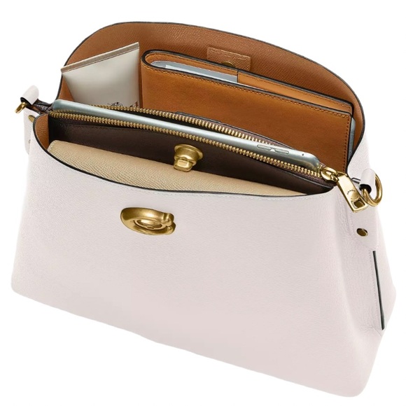 Coach Willow Shoulder Bag in Chalk Colorblock - Picture 5 of 11